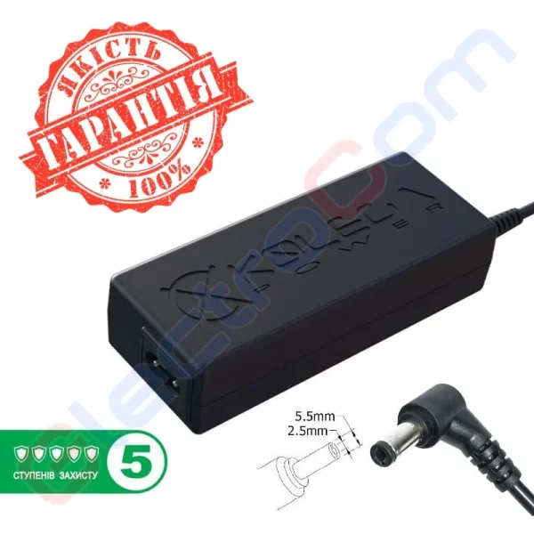 Блок живлення Kolega-Power, Acer, 19V, 4.74A, 90W, 5.5x2.5 мм.. ElectroCom. Дніпро. 0688375050