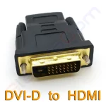 Купити перехідник DVI-D 24+1pin (штекер) на HDMI (гніздо) в магазині ElectroCom Дніпро 0688375050