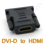 Купити перехідник DVI-D 24+1pin (штекер) на HDMI (гніздо) в магазині ElectroCom Дніпро 0688375050