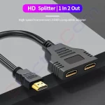 Купити розгалужувач HDMI (штекер) на 2*HDMI (2*гнізда) в магазині ElectroCom Дніпро 0688375050