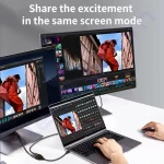 Купити розгалужувач HDMI (штекер) на 2*HDMI (2*гнізда) в магазині ElectroCom Дніпро 0688375050