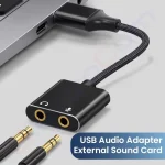 Купити звукову карту USB в магазині ElectroCom Дніпро 0688375050