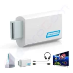 Купити Відеоконвертер Nintendo Wii (штекер) в HDMI (гніздо), звук, mini в магазині ElectroCom Дніпро 0688375050
