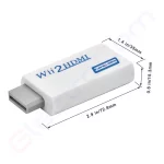 Купити Відеоконвертер Nintendo Wii (штекер) в HDMI (гніздо), звук, mini в магазині ElectroCom Дніпро 0688375050